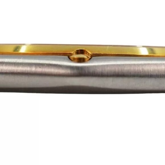 Men's 34mm Ebel Classic Wave Two Tone Beige Dial Swiss Quartz Watch Ref: 181903! - Picture 4 of 10